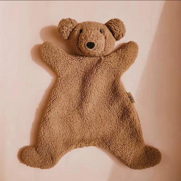 TEDDYBÄR-KUSCHELDECKE