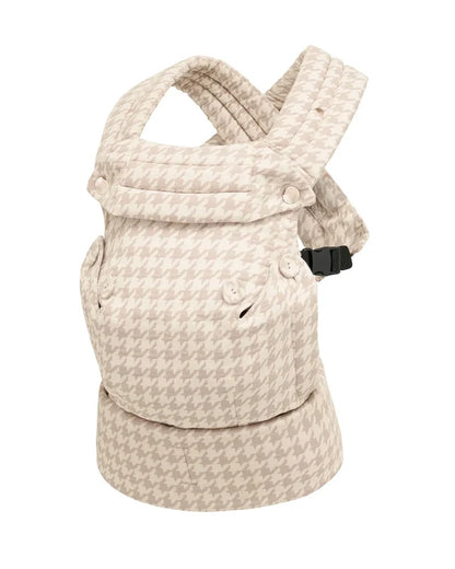 BABYTRAGE – NEUTRALES HAUNDSTOOTH-MUSTER