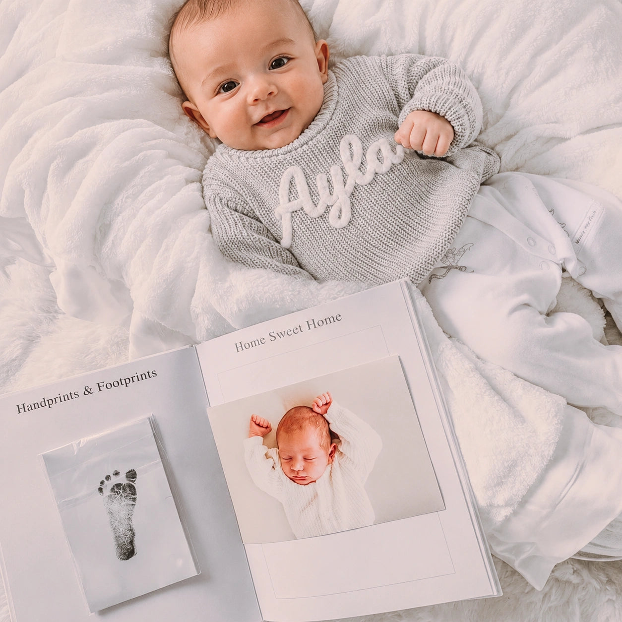 BABY-TAGEBUCH FÜR DAS ERSTE LEBENSJAHR