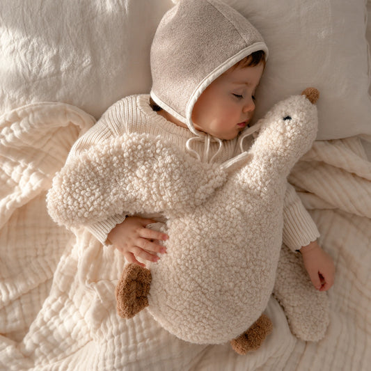 HANDGEFERTIGTE KUSCHELENTE