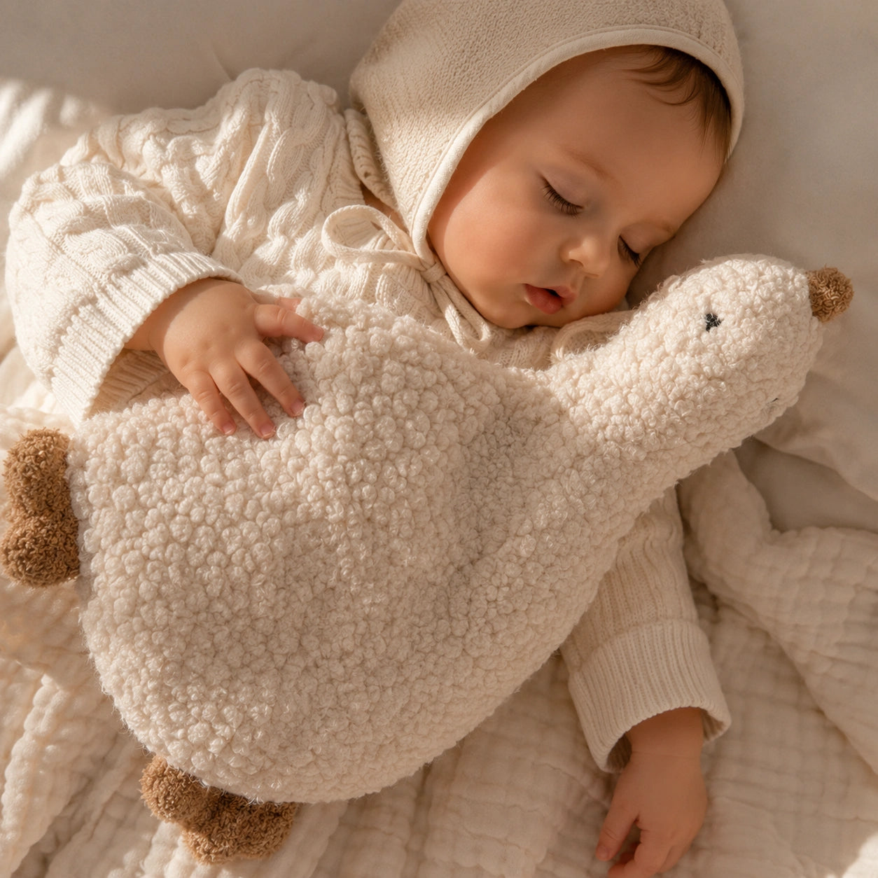 HANDGEFERTIGTE KUSCHELENTE