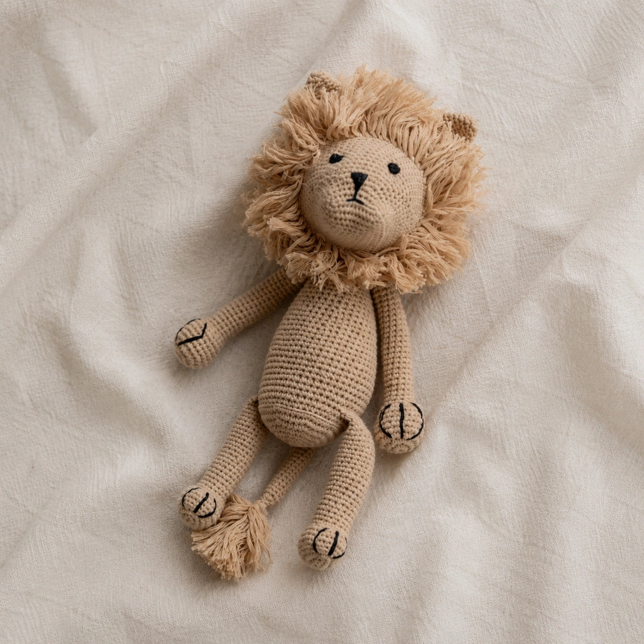 LEO, DER LÖWE – HÄKELSPIELZEUG